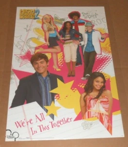 Póster de grupo Highschool Musical 2 34x22 We’re All in This Together - Imagen 1 de 2
