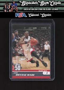 2007 Topps 6 Dwyane Wade 50th Anniversary