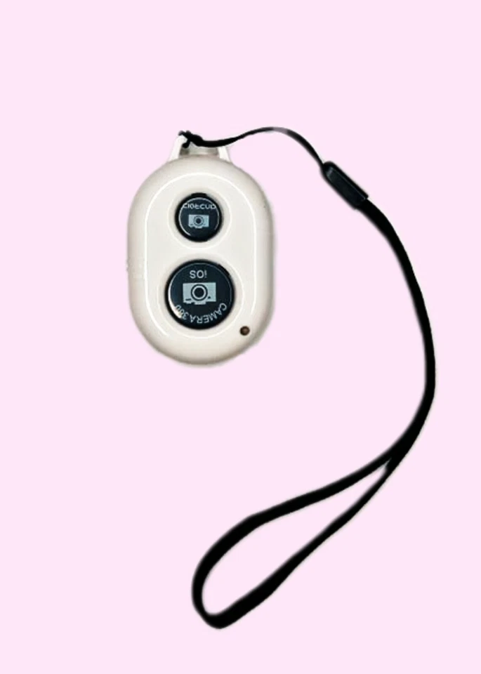Bluetooth Control Remoto Cámara Selfie Obturador Stick Botón para Iphone/Android Foto 1 de 1