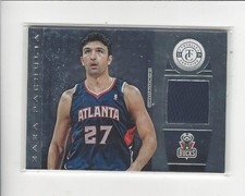 2013-14 Totally Certified #54 Zaza Pachulia JERSEY Bucks