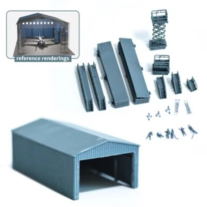 Complejo de construcción de mantenimiento de hangar de aeronaves SSMODEL 1:144 - Imagen 1 de 1