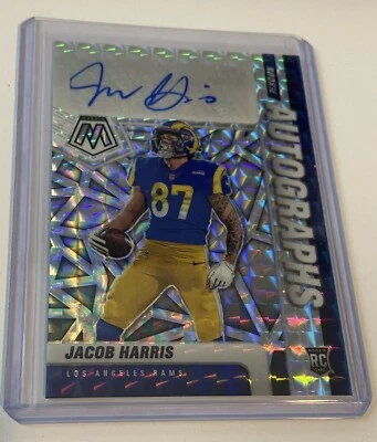 2021 Mosaic Jacob Harris Rookie Autographs Prizm Auto #RA-38 🔥 - Image 1 of 2