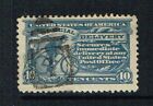 E8 Special Delivery, Used, Perf 12, Better Centering, Messenger on Bicycle     1