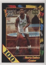 1992 Wild Card Collegiate 100 Stripe Marty Embry #41