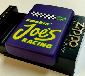 ZIPPO CAMEL 1996 SMOKIN’ JOE’S RACING NASCAR Z157 Purple  - Picture 1 of 12