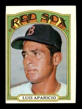 1972 Topps Luis Aparicio #313 EX Boston Red Sox