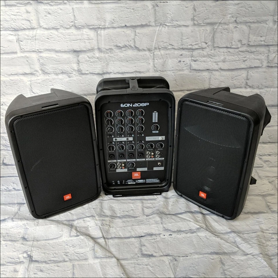 JBL EON208P 300 Watt Portable P/A System w/ 8-Channel Mixer STORE DISPLAY #36756 - Image 1 of 1