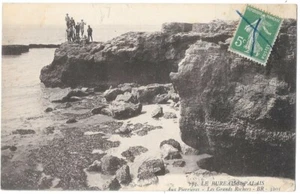 Le Bureau St-Palais 17 Les Grands Rochers CPA écrite à Melle Crespin Niort 1959 - Bild 1 von 2