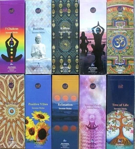 20-200 Sticks ASRA Incense CHOOSE or MIXED HEX Bulk Pack Reiki Chakra Yoga Peace - Picture 1 of 3