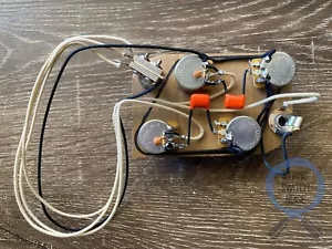 (Gibson) Les Paul SHORT SHAFT Wiring Harness - CTS, Switchcraft, SPRAGUE - Picture 1 of 4