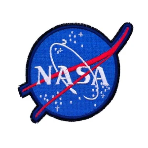 NASA Space Logo Insignia Fully Embroidered Sew-On & Iron-On Patch, New! - Picture 1 of 2