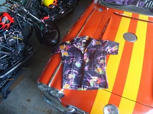 VINTAGE 1990s MENS HAWAII SHIRT MEDIUM NEW RARE PRINT FREE SHIPPING - Picture 1 of 5