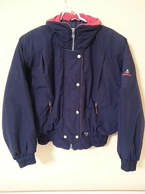 Obermeyer Ladies Ski 1947 Coat Size 12 Women's Anita Blue - Image 1 of 4