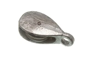 10 X Tendedero Cuerda - Cuerda Polea 38mm Acero Galvanizado Onestopdiy Nuevo - Imagen 1 de 1