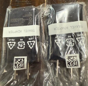 PACK 5 - Chargeur mural rapide USB adaptatif Samsung 15W EP-TA20JBE AUTHENTIQUE - NEUF - Photo 1 sur 2