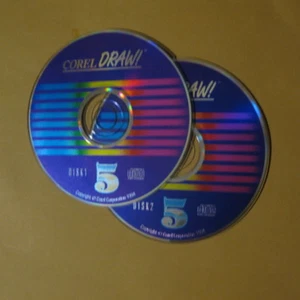 Corel Draw 5 PC CD Graphics/Illustration Image/Photo CorelDraw Editor W95/98/2K - Picture 1 of 1