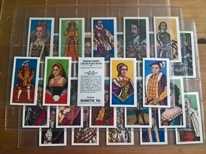 Glengettie Tee Trade Cards: Sovereigns Consorts & Rulers 2nd second full set - Bild 1 von 2