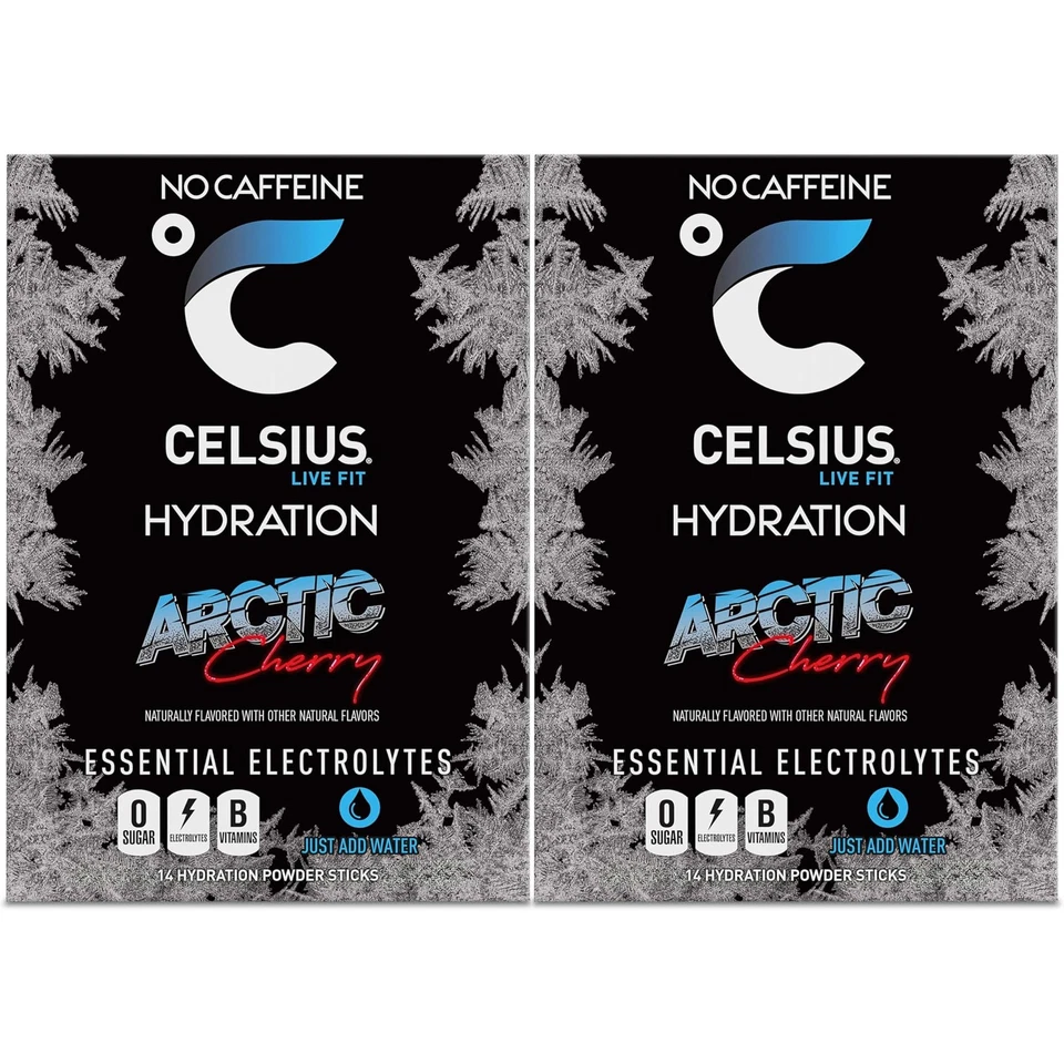 Pacote com 2 bebidas eletrolíticas sem açúcar hidratação Celsius - Imagem 1 de 1