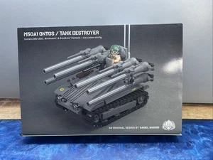Lego Brickmania M50A1 ONTOS TANQUE DESTRUCTOR Raro Difícil de Encontrar Completo En Caja - Imagen 1 de 11
