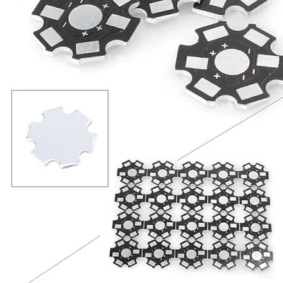 20Pcs 20MM 1W 3W 5W High Power LED Universal Aluminium Grundplatte Kühlkörper - Bild 1 von 4