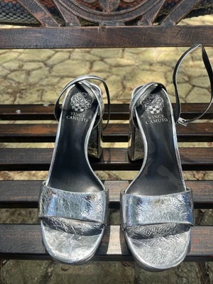 Vince Camuto Shoes Womens Size 7M Block Heel Sandals Strappy Dressy Formal Part - Image 1 of 3