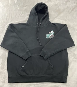 Violent Gentlemen Hoodie Men 2XL Faded Black Fleece Hockey Night Sweatshirt - Picture 1 of 16