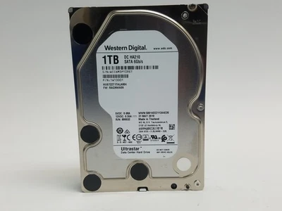 Western Digital  Ultrastar HUS722T1TALA604 1 TB SATA III 3.5 in Enterprise Drive - Image 1 of 3