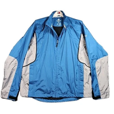 Chaqueta de Lluvia Sunice Jay Zephal Para Hombre XL Azul Gris Cortavientos Rendimiento Foto 1 de 4