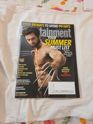 Entertainment Weekly Magazine Summer Preview Hugh Jackman Wolverine 2013 - Image 1 of 2