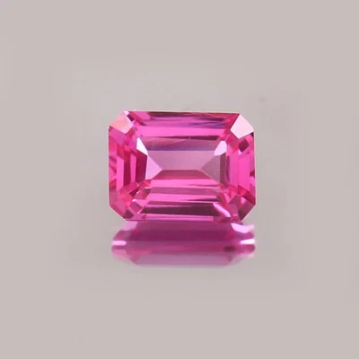 AAA Natürlich Makellos Ceylon Rosa Saphir Lose Smaragd Schliff Edelstein 2.90 CT - Bild 1 von 4