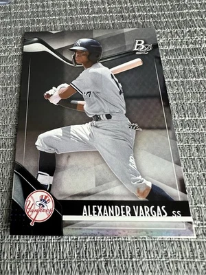 2021 Bowman Platinum - Top Prospects Alexander Vargas #TOP-54 (RC) - Image 1 of 2