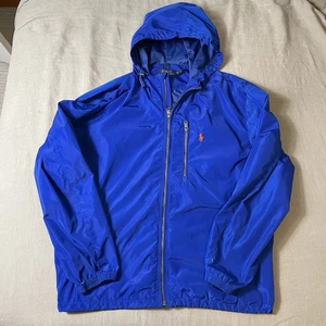 Polo Ralph Lauren Windbreaker Jacket Blue XL - Picture 1 of 9