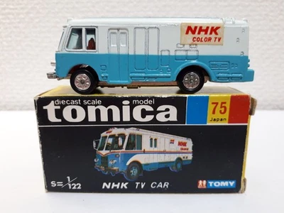 Tomica - No.75 NHK TV Coche Hecho en Japón Foto 1 de 4