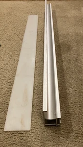 43" Rip Fence Rail for - Delta Unifence with 1/8 hdpe strip - Picture 1 of 9