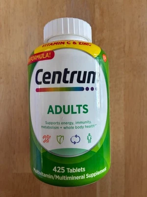 Мультивитаминные мультиминералы для взрослых Centrum 425 таблеток - Изображение 1 из 3