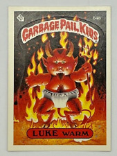 1985 Topps Garbage Pail Kids Stickers - Series 2 - 64b Luke Warm - EX Glossy