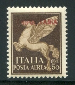 1930 Tripolitania 50 cent. Posta Aerea sovrastampato in rosso MNH  - Picture 1 of 1