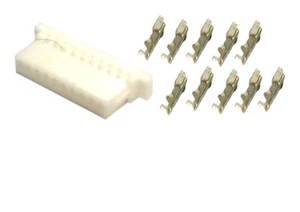 JST-SH 1,0 mm Raster 10 Pin Stecker Gehäuse Crimps Terminal Pin Mini 30 Set - Bild 1 von 6