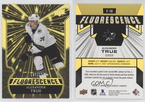 2020-21 Upper Deck Fluorescence Gold /150 Alexander True #F-10 Rookie RC