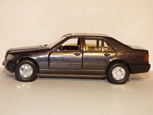 Welly 9048, Mercedes-Benz 600 SEL, Anthrazit-metallic ,Sammlung,Auflösung - Bild 1 von 6