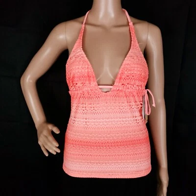 Top Tankini naranja Hobie para mujer talla S - Nuevo con etiquetas Foto 1 de 4