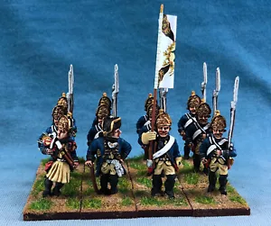 28 mm guerra dei sette anni SYW fucilieri dipinti duca di Württemberg GPA5-1 - Foto 1 di 10