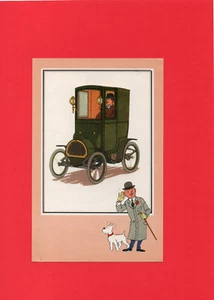 CHEQUE TINTIN - VOIR ET SAVOIR - HERGE - AUTOMOBILE / CAR - SEE AND KNOW-N°57 - Imagen 1 de 2