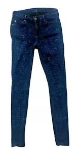 7 For All Mankind Womens The Skinny Jeans Size 25 Blue - Picture 1 of 10