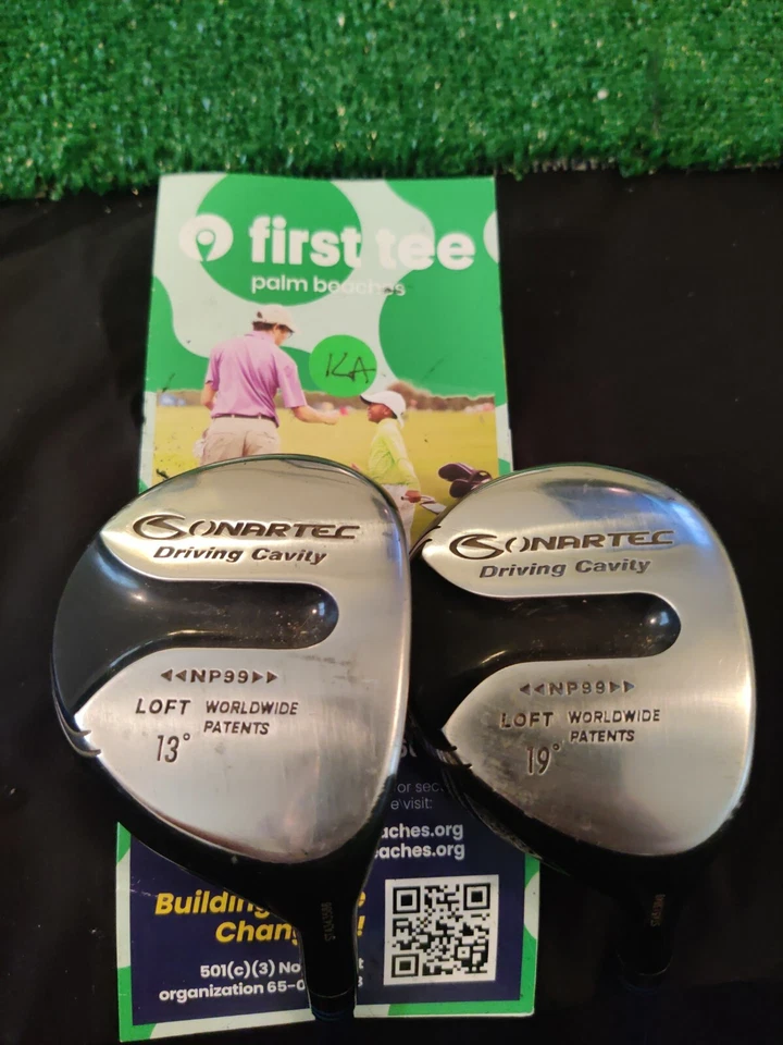 Sonartec NP99 13* 19* Woods Set Regular Graphite Shafts - Image 1 of 4