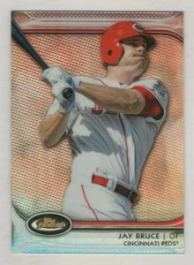 2012 Topps Finest Refractor #004 Jay Bruce Cincinnati Reds BV$2.50 - Picture 1 of 1
