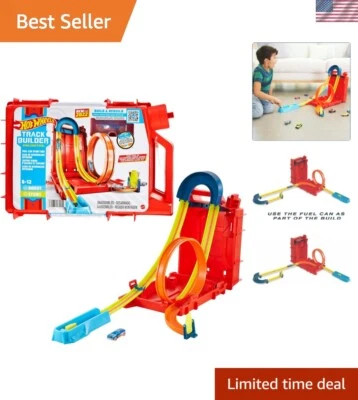Epic Stunt Box Toy Car Track Set - Create & Race with 14 Components Included - Image 1 of 4