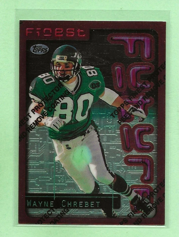 WAYNE CHREBET - 1996 Topps Finest "Future" - #76 - Jets - Comb. Shipping - #1 - Image 1 of 1