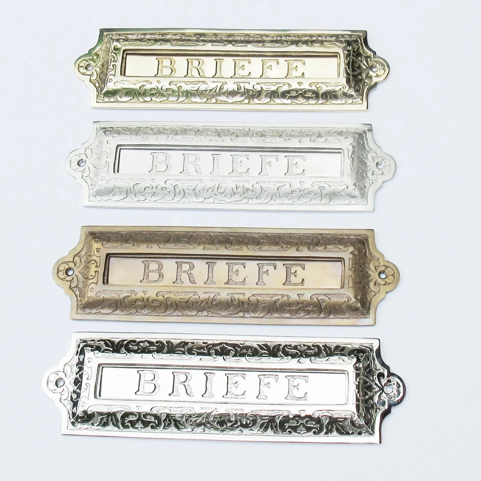  Briefkastenschlitz Türschlitz Zeitungsklappe Jugendstil Gründerzeit (#81) - Bild 1 von 1