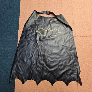Batman Cape Adult Halloween Costume BatGirl Short Black W1a - Picture 1 of 5